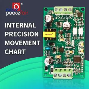 มิเตอร์วัดพลังงานไฟฟ้าแบบเฟสเดียว Peacefair วัดการใช้ไฟฟ้า วัตต์มิเตอร์ สมาร์ทแอมป์ วัดกิโลวัตต์ชั่วโมง วัดวัตต์ รองรับ RS485 Modbus 220V 10A 100A - Product Image 6