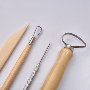 Ensemble d'outils de <span class=keywords><strong>poterie</strong></span>, sculpture, pâte à modeler, outils de bricolage, ensemble d'<span class=keywords><strong>argile</strong></span> de sculpture pour <span class=keywords><strong>poterie</strong></span>, <span class=keywords><strong>four</strong></span> de modélisation, <span class=keywords><strong>argile</strong></span> de <span class=keywords><strong>cuisson</strong></span>, séchage à l'air, 8 pièces - Product Image 3
