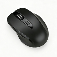 Mouse Komputer Nirkabel Portabel 2.4G+BT Mode Ganda Ergonomis Optik Ringan DPI Dapat Disesuaikan Kompatibel Dengan Laptop Mac