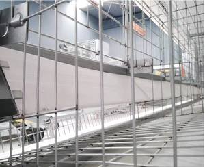 Yeni kümes hayvancılığı 3/4 katlı otomatik a tipi pil tavuk yumurtlama kafesi sıcak daldırma galvanizli 1 yıl garanti - Product Image 5