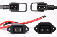 Connecteur de charge pour vélo électrique 2+6 8 broches 30A Stockage d'énergie Alimentation Prise mâle D-Tap et prise femelle
