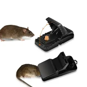 Mousetrap de plástico reutilizável, de alta qualidade, para pegar ratos, o bocal novo, matador do mouse