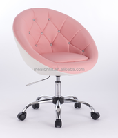 Haute Qualité Classique Salon Chesterfield Chaise de bureau Avec Roulettes CL - 7060 SBK