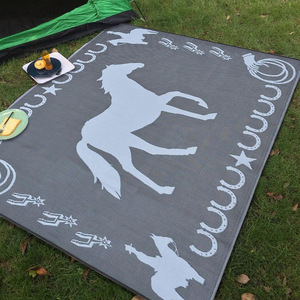 <span class=keywords><strong>Tapis</strong></span> d'intérieur/extérieur motif <span class=keywords><strong>cheval</strong></span> pour camping-car et terrasse - Product Image 3