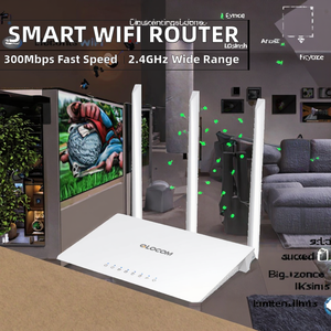 Nuevo Router WiFi Inteligente a Precio Económico QLOCOM CF-WR613N 300Mbps 2.4GHz 5dBi Antena Externa Router Inalámbrico para el Hogar - Product Image 2