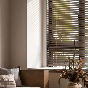 Persianas Venecianas <span class=keywords><strong>de</strong></span> Madera Motorizadas Hechas a Medida para Ventanas <span class=keywords><strong>de</strong></span> Dormitorios y Oficinas, Venta al Por Mayor <span class=keywords><strong>de</strong></span> Fábrica - Product Image 1