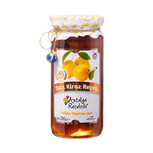 Mermelada de Cereza Amarilla Natural Gourmet 65% Fruta 290g - Product Image 1