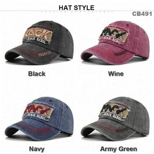 Wholesale Eco-Friendly Vintage Rubber Dad Hat Distressed Sport Baseball Caps Washed 3D Embroidery Silk Screen Printing Unisex - Product Image 2