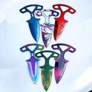 <span class=keywords><strong>Cuchillo</strong></span> de Garra <span class=keywords><strong>Karambit</strong></span> Plegable Personalizable, Estilo Mariposa, No Afilado, Superventas, para Caza, Entrenamiento, Uso Exterior, Venta Directa - Product Image 3