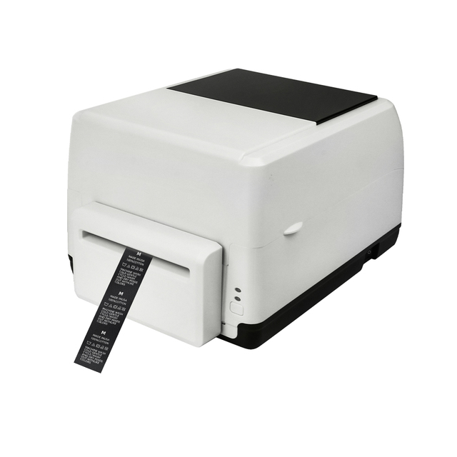 Masung 1730 Thermal Transfer Barcode Text Printer for Clothing Care Labels, Laundry Wash Tags,Size Stickers & Polyester Ribbons