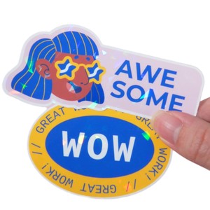 Custom Sticker Roll <b>Waterproof</b> <b>Adhesive</b> Vinyl Brand Logo Sealing Round Business Food Packaging Labels - Product Image 5