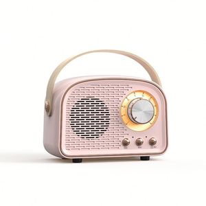 Mini Altavoz Bluetooth Portátil Retro Elegante, Sistema de Sonido para el Hogar, Reproductor de Música con BT, USB, Tarjeta TF, AUX, Radio FM - Product Image 3