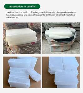 Cire de paraffine entièrement raffinée personnalisée à bas prix 58 60 - Product Image 3