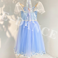 Robe de ballet Giselle longue et romantique imprimée pour adultes et enfants, professionnelle, pour les spectacles