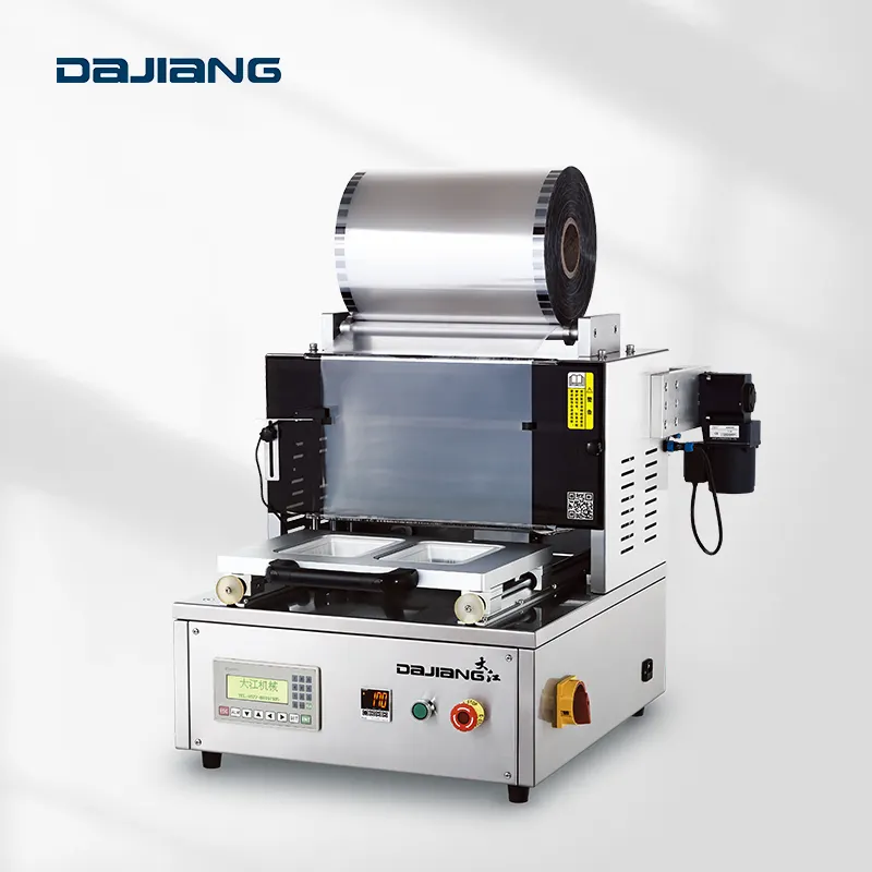 DX-1DAJIANG Grocery Food Tray Sealer Sealing Packing Machine Map Tray Sealer