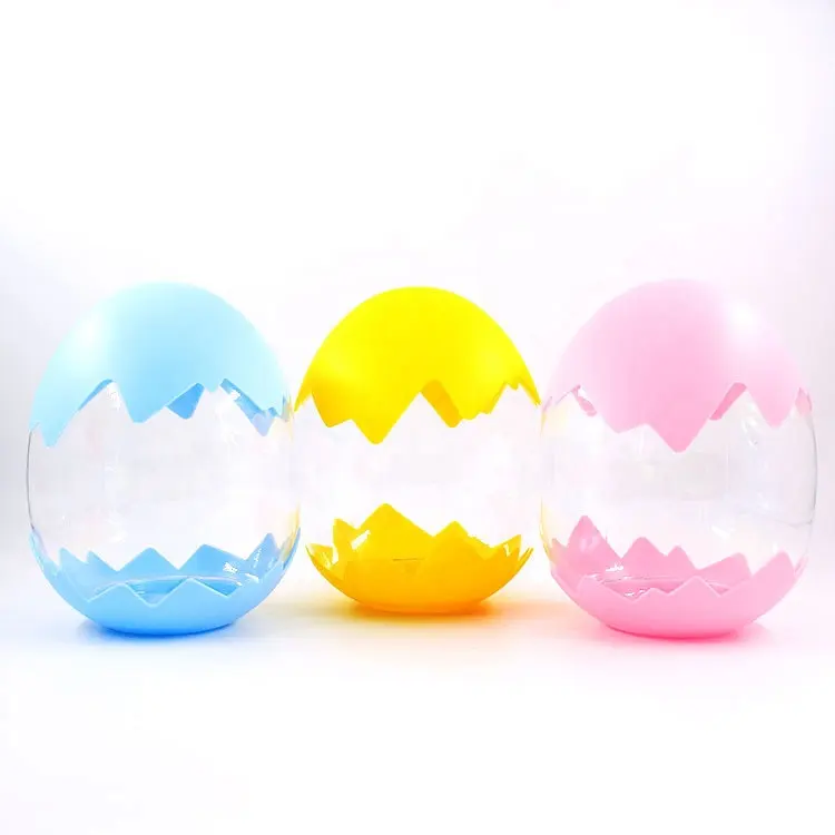 हॉट सेलिंग डायनासोर अंडे के आकार के मीठे मज़ेदार प्लास्टिक आश्चर्य चॉकलेट अंडे के साथ खिलौना बाल कार्टून आश्चर्य अंडे खिलौना कैंडी