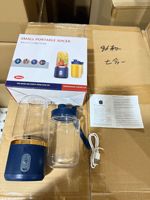 Mini mixeur à jus portable, rechargeable par USB, petit presse-agrumes sans fil pour la maison, tasse mélangeuse de fruits