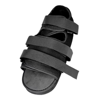 Chaussures de décompression unisexes réglables pour le soulagement de la pression sur l'avant-pied, idéales pour la récupération post-opératoire, la fasciite plantaire et les blessures.