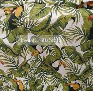 Tela Estampada con Tucanes Tropicales, Tejido de Algodón Transpirable de Gran Ancho para Prendas Femeninas - Product Image 6