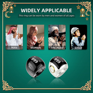 Muslim Islamic smart ring per gli uomini primo musulmano smart Ring con funzione di contatore BT Smart Zikr ring per iphone android mobile - Product Image 6