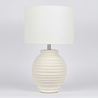 Nouvelle lampe de table LED en céramique chinoise, alimentée par courant alternatif, écologique, moderne, décorative, pour chevet et bureau, pour chambre à coucher