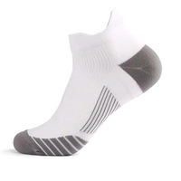 Chaussettes de sport de haute qualité unisexes, chaussettes courtes de compression pour la course à pied, chaussettes pour hommes