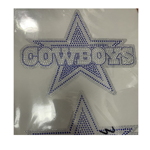 Tùy Chỉnh Bóng Đá Sư Tử Mô Hình Pha Lê Bling Rhinestone Chuyển Detroit Sửa Chữa Nóng Đá <span class=keywords><strong>Motif</strong></span> Cho Trang Phục - Product Image 2