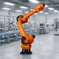 Bras robotique industriel KUKA KR50 R2100 à 6 axes, charge utile de 50 kg, portée de 2100 mm, manipulateur robotique pour l'entretien des machines et l'assemblage