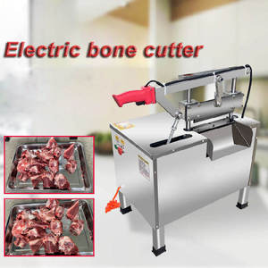 Cortadora de huesos comercial pequeña, automática, multifunción, de acero inoxidable, para cortar carne congelada, patas de cerdo, huesos de ternera y cordero. - Product Image 2