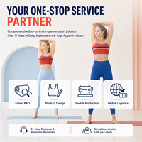 Soutien-gorge de sport pour femme à rayures, personnalisé, à étiquette privée, écologique, extensible dans 4 directions, 75 % nylon, 25 % élasthanne, séchage rapide