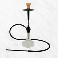 Ensemble de chicha en aluminium laqué coloré, personnalisable, portable, moderne, pour salon, bar, fête, maison, club, cadeau