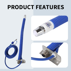 Boquilla <span class=keywords><strong>de</strong></span> Aire Ionizante STICKON ST202C AC, <span class=keywords><strong>de</strong></span> ABS y Acero Inoxidable, para Uso Industrial, Eliminación <span class=keywords><strong>de</strong></span> Polvo, Antiestática, Flexible, Eléctrica - Product Image 6