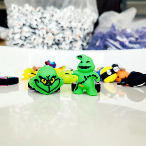 2025 3D citrouille fantôme pieuvre, <span class=keywords><strong>Spider</strong></span>-<span class=keywords><strong>Man</strong></span>, abeille Superman personnalisation Silicone Focus matériau de qualité alimentaire pour stylo perlé - Product Image 4