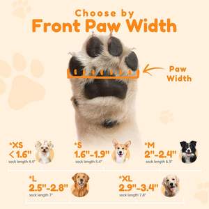 आकर्षक गैर-पर्ची कपास और कुत्तों के मोजे के लिए वरिष्ठ कुत्तों के लिए एंटी-लिकिंग डिजाइन, लकड़ी के फर्श के पालतू जूते - Product Image 6