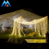 Chapiteau de tente en PVC transparent de luxe pour 500 personnes, couverture en PVC robuste pour mariages en plein air, événements, salons professionnels
