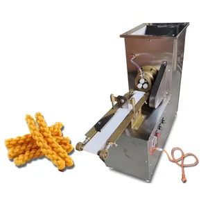 Macchina per la formatura di torsione della pasta macchina per la produzione di Snack cinesi macchina automatica per la torsione della pasta fritta 35 KG/H