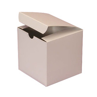 Boîte en carton kraft ondulé pour emballage, petite boîte de transport logistique, couvercle rabattable, colis renforcé pour coursier, épaissi pour supermarché