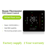 Beca BAC-006 2 boru 4 boru Wifi enerji tasarrufu Fan Coil kontrolörü haftalık programlama merkezi klima termostatı