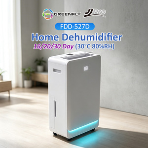 เครื่องลดความชื้นแบบพกพา Greenfly/JJPRO รุ่นใหม่ ขนาด 16/20/30 ลิตร ดีไซน์กะทัดรัด ประสิทธิภาพสูง สำหรับใช้ในบ้าน ห้องนอน ห้องนั่งเล่น - Product Image 1