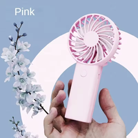 Ventilateur de Poche Mini USB avec Logo Personnalisé, Rechargeable, Portatif sur Batterie pour Extérieur ou Table