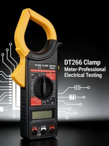 Pinza Amperimétrica Digital DT-266 1999 - Multímetro - Medidor de Voltaje - Medidor de Resistencia - Medidor de Corriente - Product Image 3