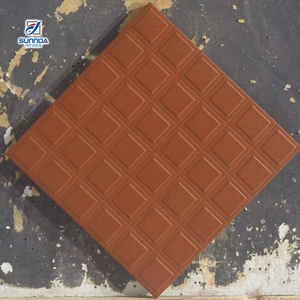 Baldosas de Cerámica Rústicas de Terracota, Porcelana Mate Antideslizante, Ladrillo de Arcilla Roja para Pavimentación de Jardín y Patio, <span class=keywords><strong>30x30</strong></span> 60x60 - Product Image 3