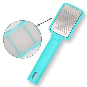 Outil de pédicure en acier inoxydable à surface lisse, dissolvant de callosités en PP pour la beauté des pieds à domicile, soins personnels quotidiens, fournitures, logo personnalisé - Product Image 4