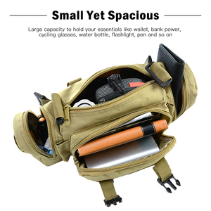 Riñonera multifuncional, bolsa con asa delantera para bicicleta, bolsa de pesca, mochila de hombro para entrenamiento de fotografía - Product Image 4