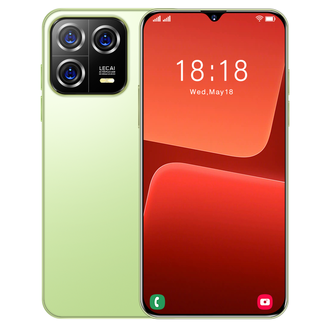 Brand New M13pro Android Smartphone with 4GB + 64GB Memory, 6.5-inch High-definition Display, Dual SIM Support.