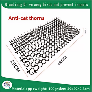 แผ่นกันแมวหนาม ป้องกันสุนัขในบ้าน พร้อมตะปูสำหรับรั้วสวน - Product Image 6