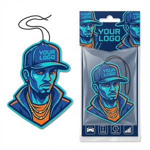 Profumatori per Auto Personalizzabili SHINY, Forme Personalizzate in <span class=keywords><strong>Carta</strong></span> per Regali Promozionali VIP - Product Image 1