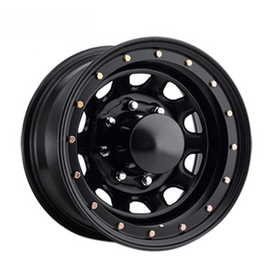JUWA Jantes Beadlock tout-terrain 4x4 neuves en <span class=keywords><strong>acier</strong></span> finition noire pour SUV - Product Image 3