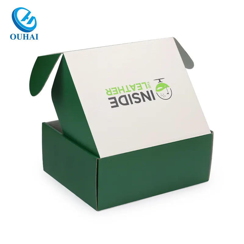 Wholesale Eco Skincare / Beauty / Cloth Packing Mailer Corrugated Paper Custom Logo Printed Gift Delivery Mailing Packaging Box
