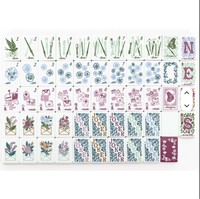 Juego de Mahjong de Estilo Americano, Edición Herencia, Color Morado Intenso, Acrílico, Acabado Artesanal, de Alta Gama, para Entretenimiento Informal
